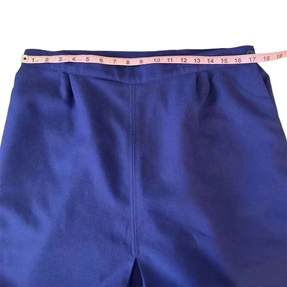 Natural Dimensions Women's Vintage Blue Midi Skirt Size 34 Casual - Picture 6 of 11